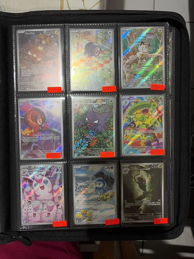 Part 2 jual Pokemon card 1 album indinesia