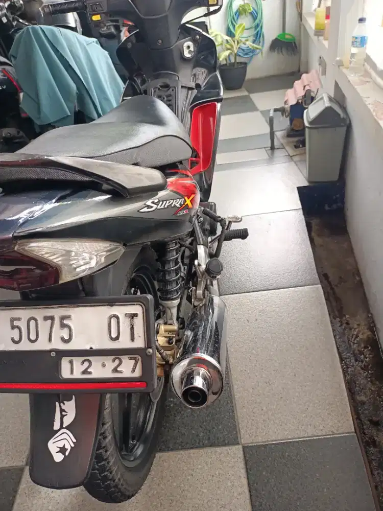 Supra x 125 cc km baru 50.000 km