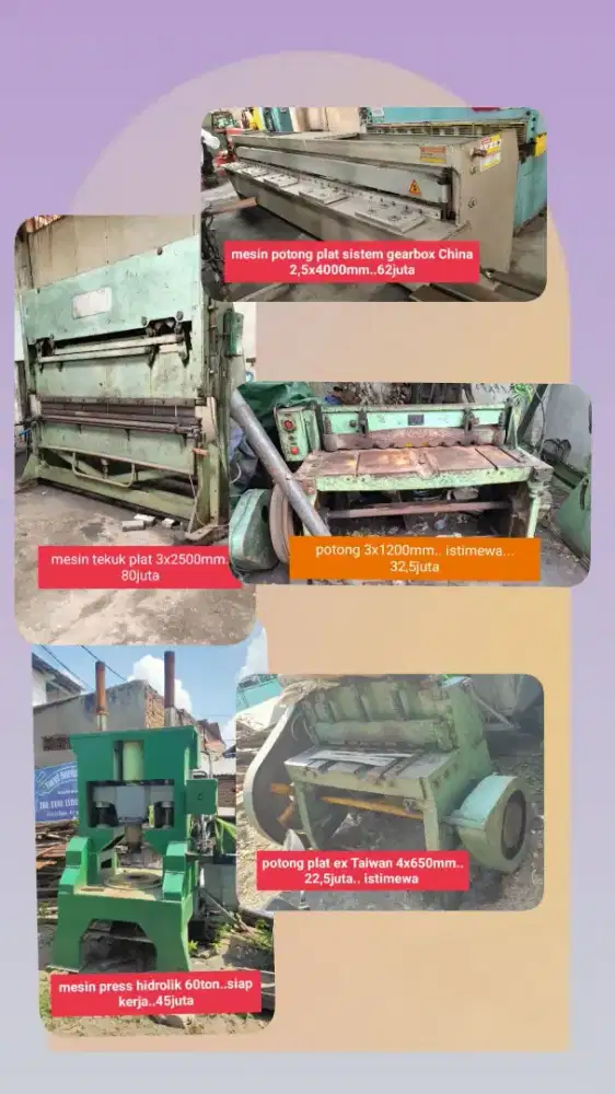 V blok mesin tekuk plat