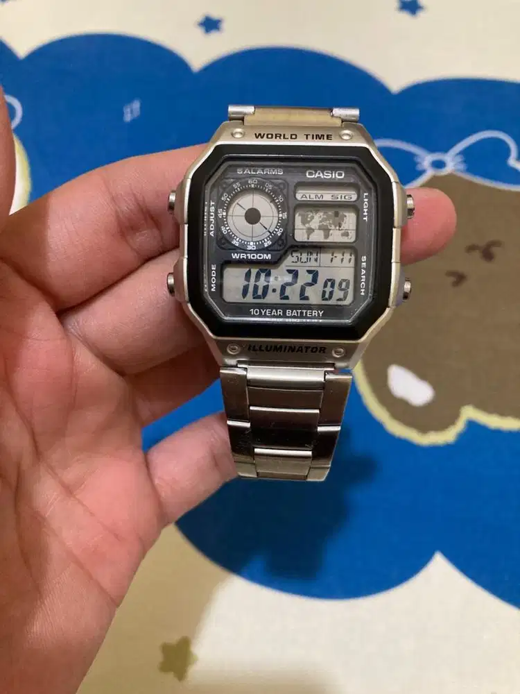 Jam Tangan Casio AE 1200WHD Original