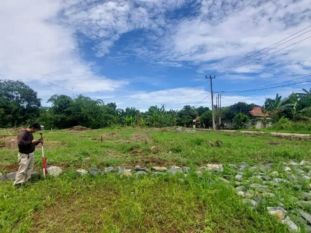 Dekat Stasiun Jatake, Kavling SHM 1 Jutaan Tangerang. Bisa Cicil 12x
