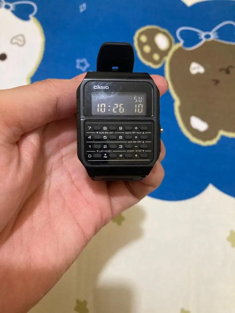 Jam Tangan Casio Kalkulator Original