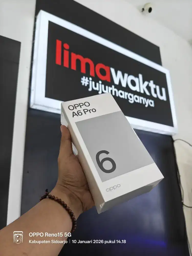GRATIS DP TANPA SYARAT APAPUN SETIAP PEMBELIAN OPPO A6 PRO 8/256GB