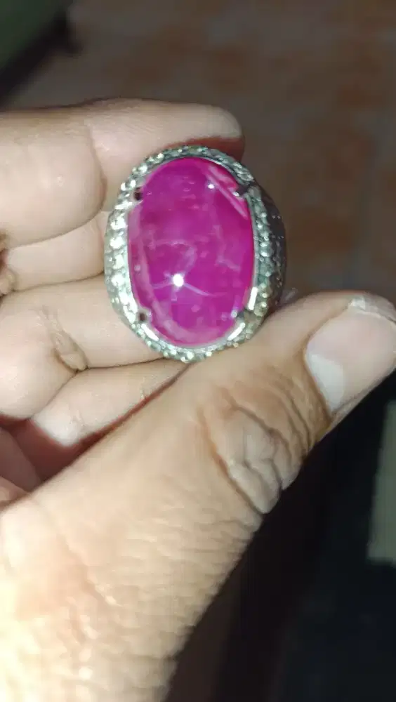 Batu ruby Burma jumbo