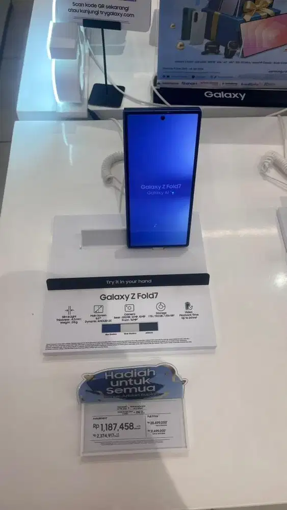 SEGAMPANG ITU CICILAN SAMSUNG ZFOLD CUKUP KTP SAJA
