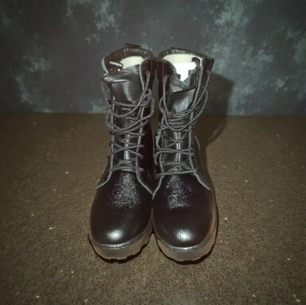 Sepatu PDL TNI kulit jeruk