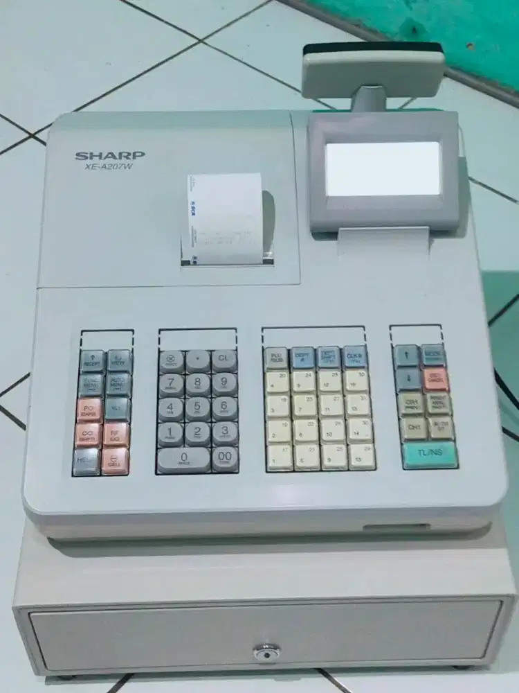 Mesin kasir sharp XE-A 207W