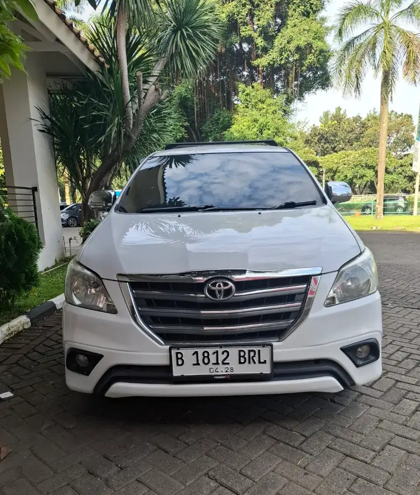 Innova G Diesel AT 2013 Putih mdl Barong