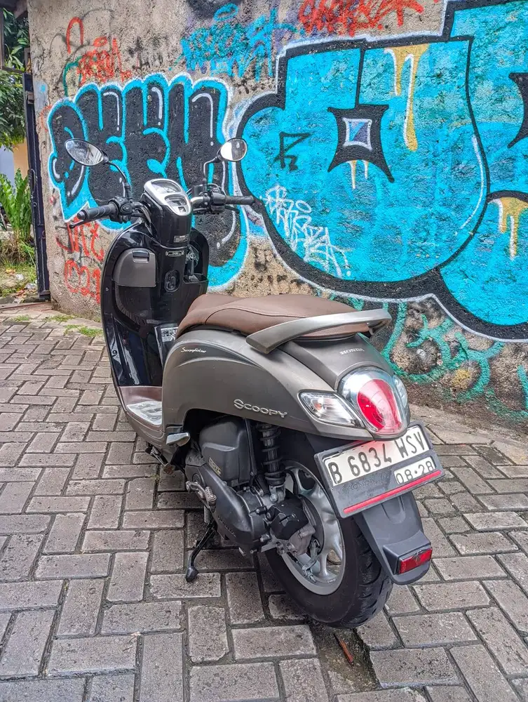 Scoopy Tahun 2018 Pajak Panjang