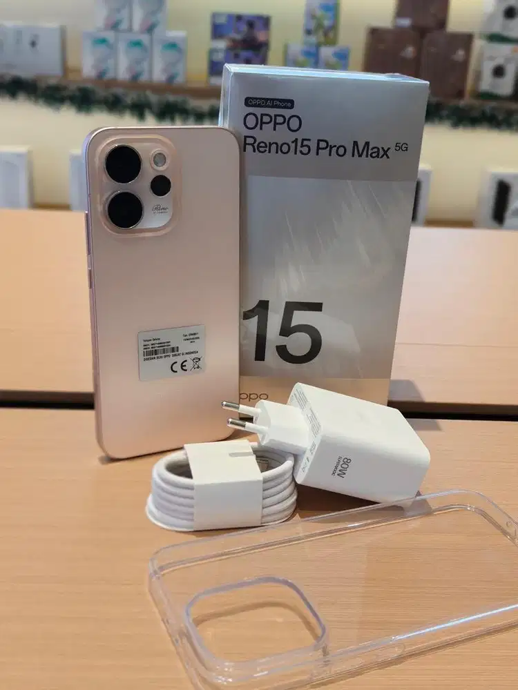 Ready stok terbatas OPPO Reno15 Pro Max 5G 24/512GB harga termurah!!