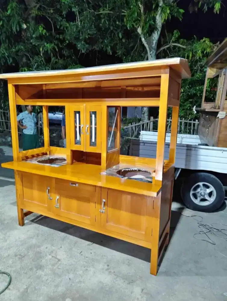 Jual Gerobak Angkringan,Bakso,Mie Ayam,Bubur,Roti BakardlL.