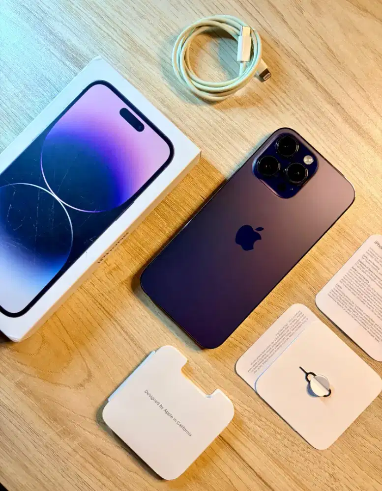 Jual Cepat iPhone 14 Pro Max 128 GB Second Like New!