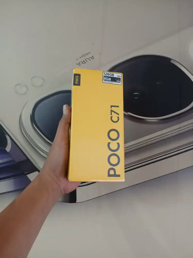 Berminat silahkan WA Poco C71 4+4/128 Garansi resmi 15bln