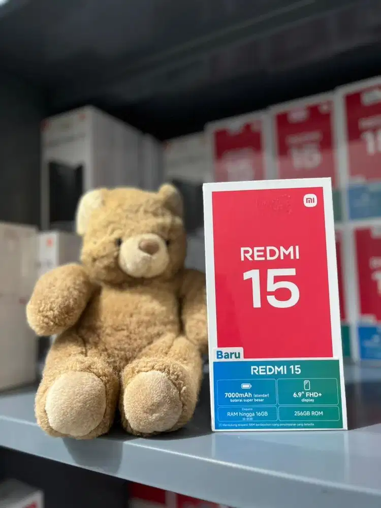 PROMO NEW REDMI 15 GARANSI XIAOMI INDONESIA!! BISA KREDIT TANPA DP!!