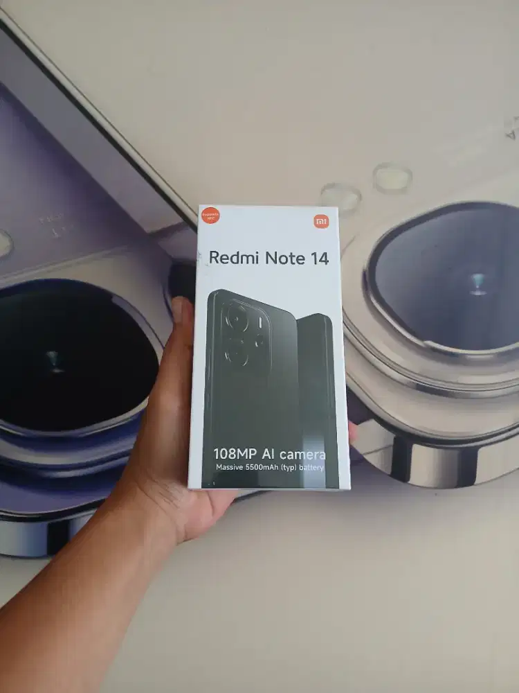 Berminat silahkan WA Xiaomi Redmi Note 14 8/256 Garansi resmi 15bln