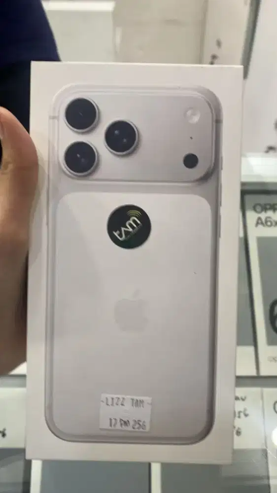 iPhone 17 Pro Max 256GB SILVER SEGEL BOX PAA