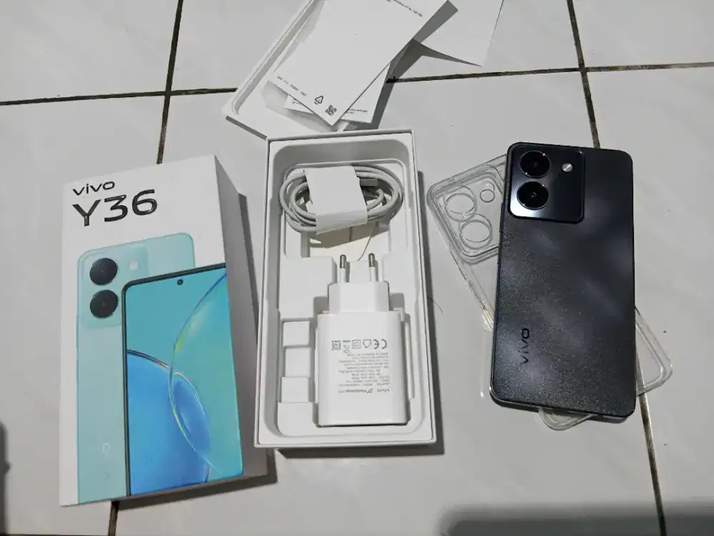 Vivo y36 ram 8/256 gb second fullset ori