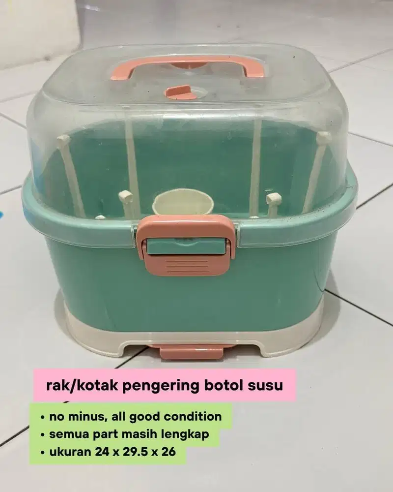 Rak pengering botol susu bayi/anak