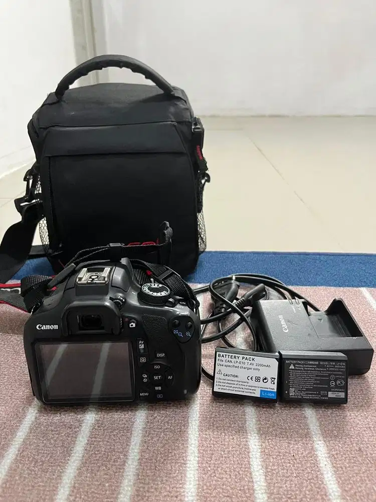 CANON 1200D KUMPLIT MULUS KAMERA