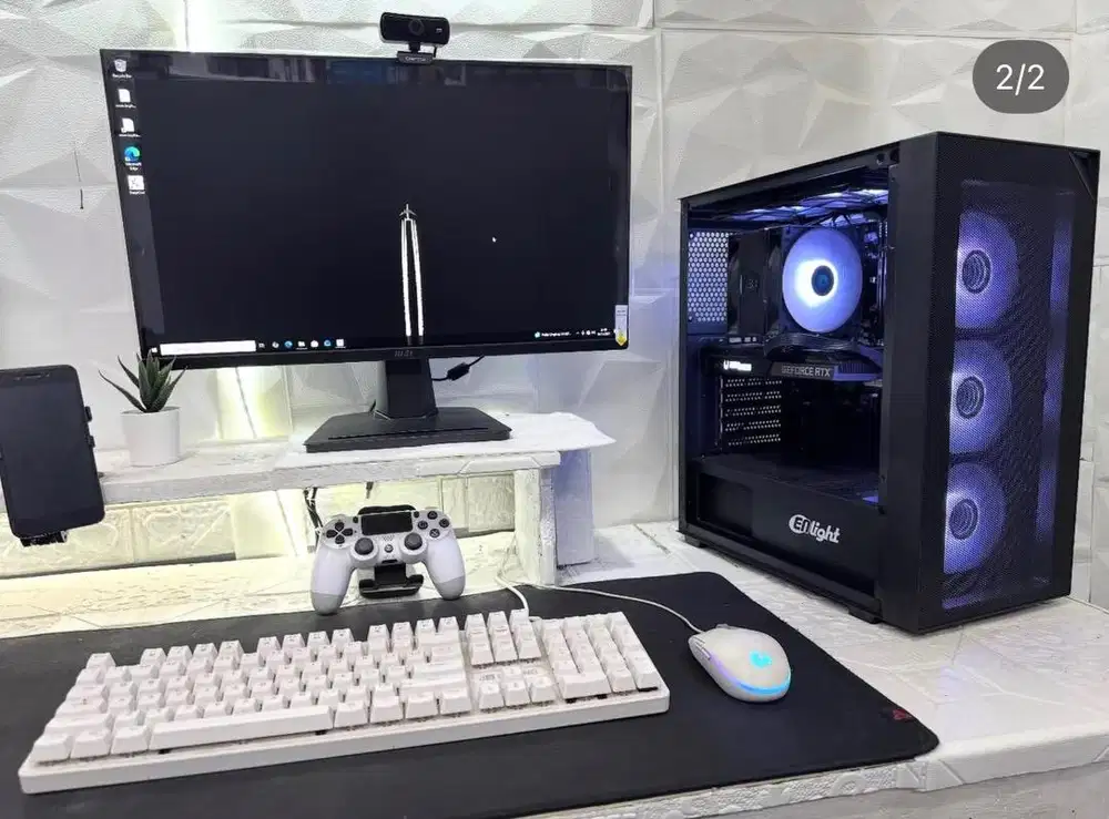 PC i5 14400F Rtx 3060 12GB Ram 32GB B760M Psu 650W Gold SSD 256GB