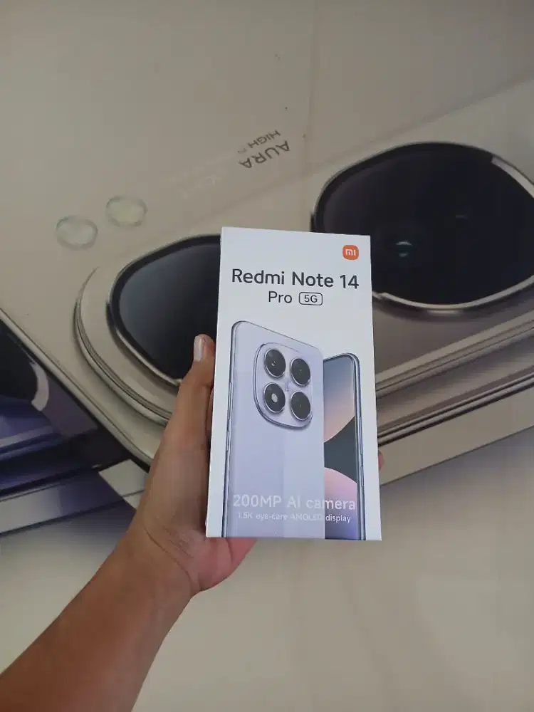 Berminat silahkan WA Redmi Note 14 Pro 5G 12/512 Garansi resmi 15bln