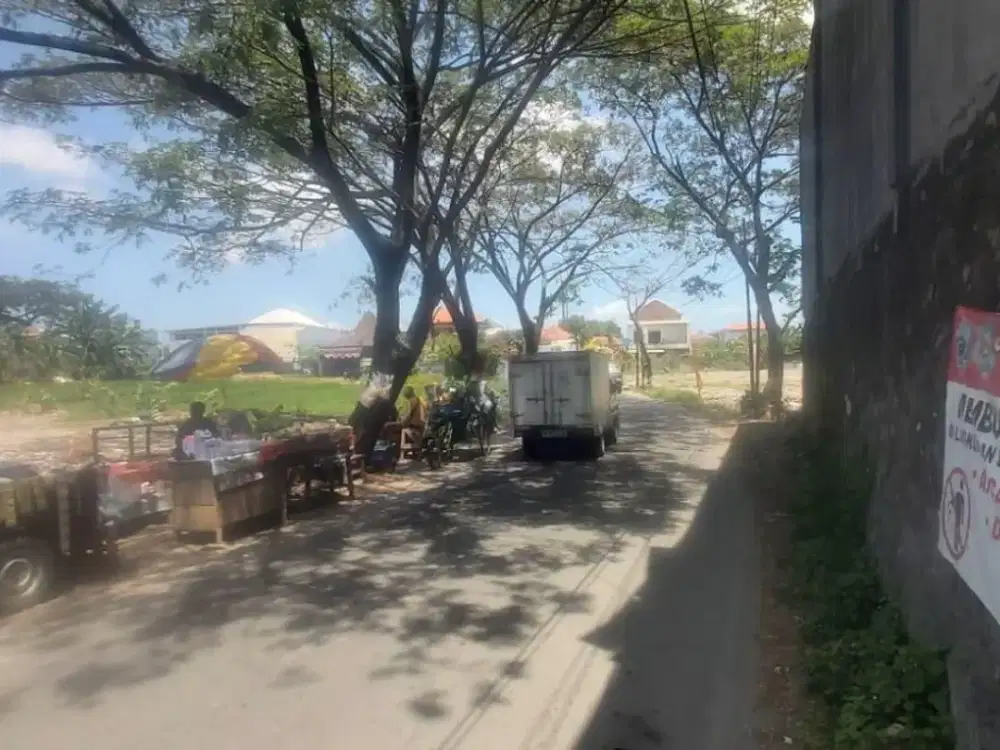 Dikontrakan  Sewa Tanah Lokasi Di Jalan Pura Demak DSenpasar Bali. Dekat Ke Teuku Umar Barat, imam Bonjol, Trans Studio, Kuta, Mahendrdata.