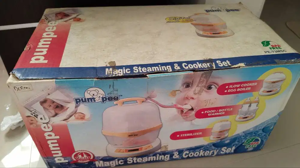 Slow cooker and steamer PUMPEE