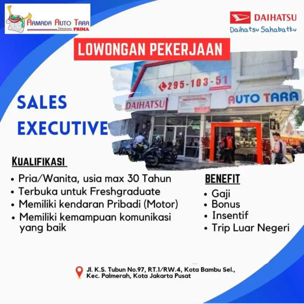 Lowongan Marketing Daihatsu