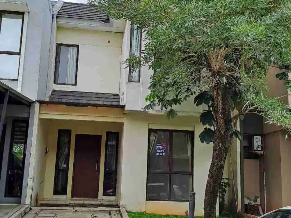 Disewakan Rumah 2 Lantai Siap Huni Cluster Caspia BSD City
