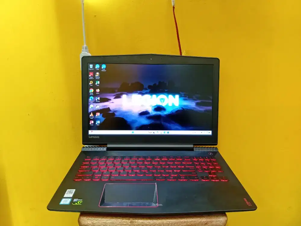 JUAL LAPTOP LENOVO LEGION Y520-15IKBN GAMING/RAM 16GB/SSD 1TB.