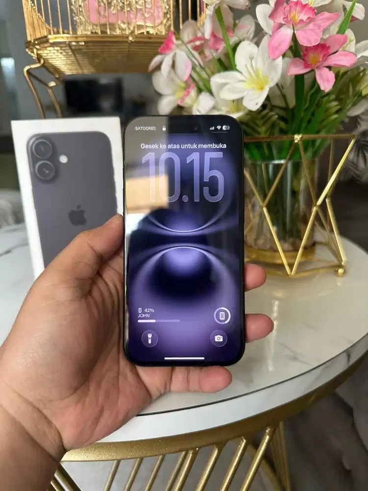 iPhone 16 128GB iBOX Garansi Juli 2026