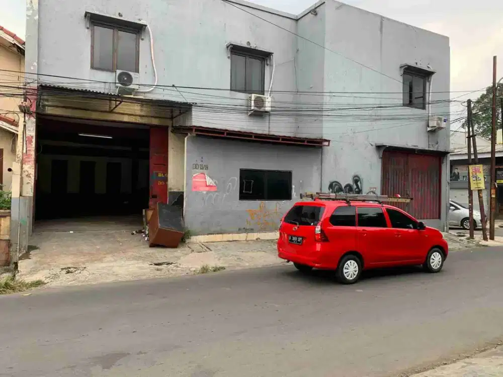 disewa gudang dan office daerah pekayon pinggir jalan bekasi