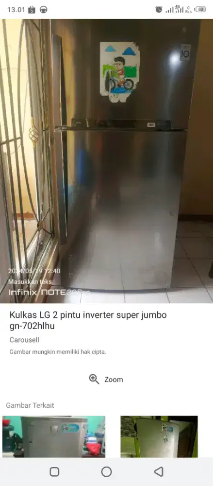 KULKAS LG SUPER JUMBO