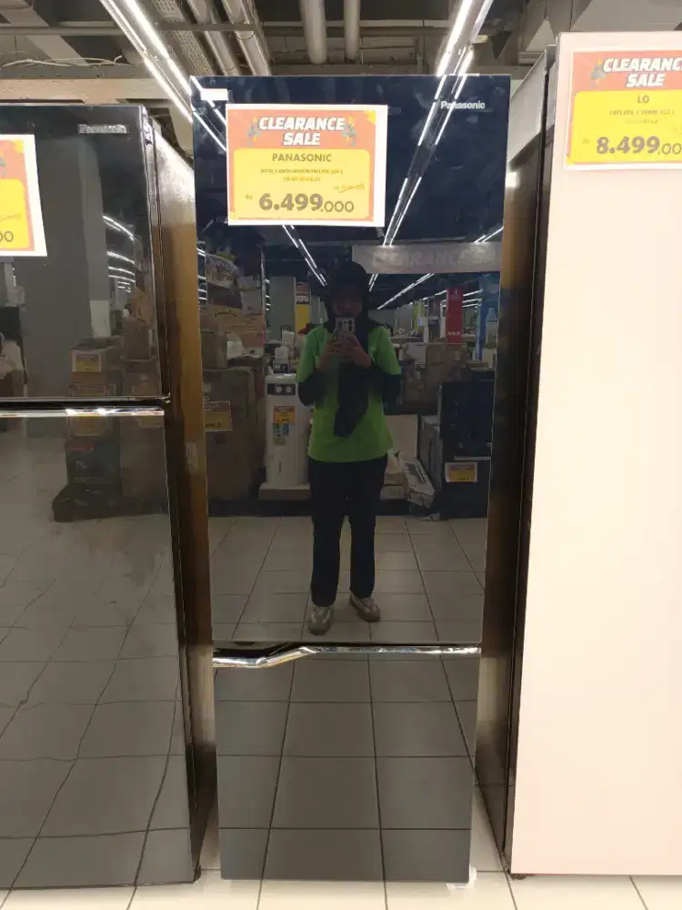 PANASONIC REFRI 2 DOOR BOTTOM FREEZER 358L