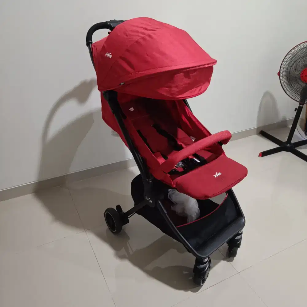 STROLLER JOIE PACK FLEX CRANBERRY