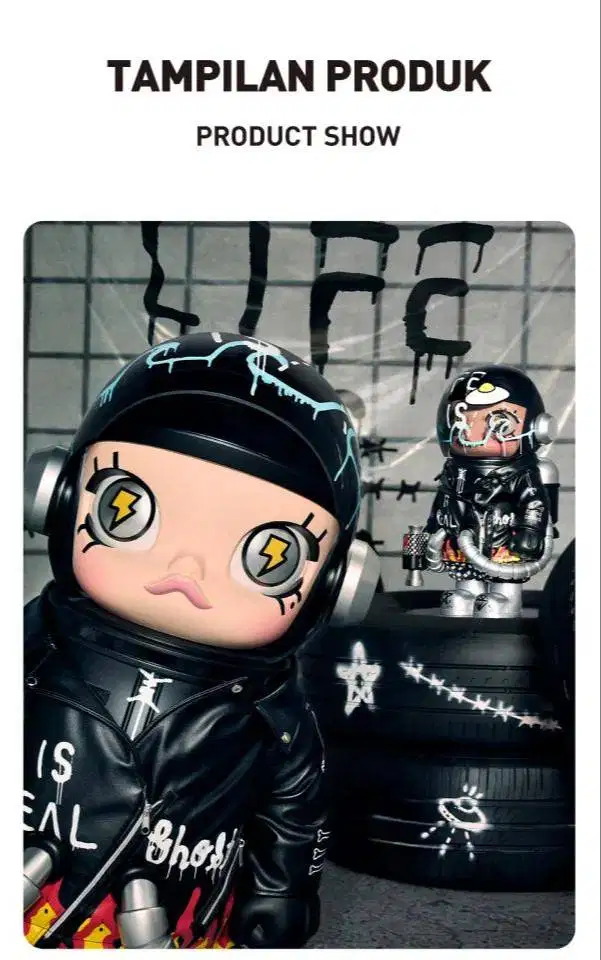 POP MART MEGA SPACE MOLLY 1000% Travor Andrew 2.0