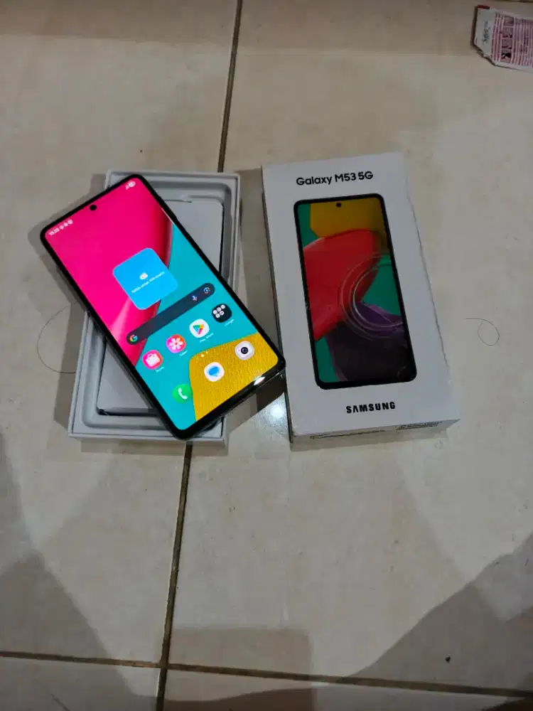 Samsung M53 5G 8/256 Fullst mlusss 95% , lcd ori mluss brsihh