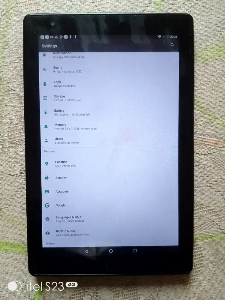 Jual tablet ga ada merk