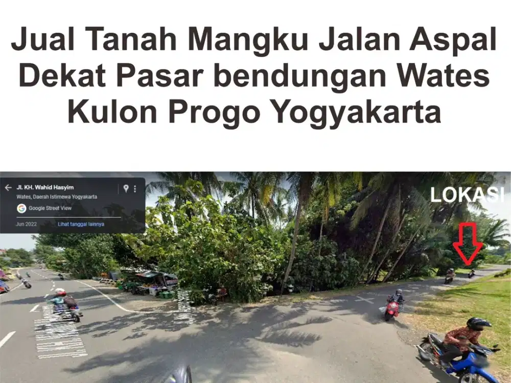 tanah mangku jalan di wates kulon progo yogyakarta