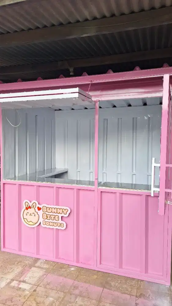 BOOTH KONTAINER MURAH/GEROBAK KONTAINER/BOOTH KONTAINER/GEROBAK MURAH