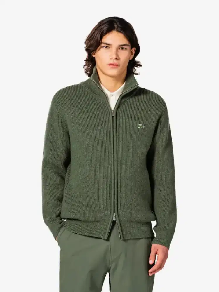 Knitwear Lacoste Wool Pull Over Size No.4 Colour green
