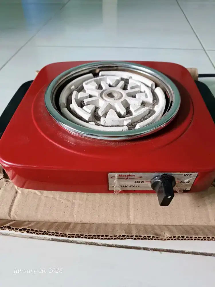Kompor listrik Maspion S300 Baru