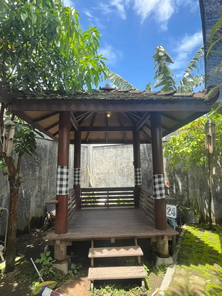 Gazebo Bahan Glugu 2x2