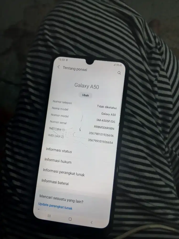 Samsung a50 (unit hp aja)