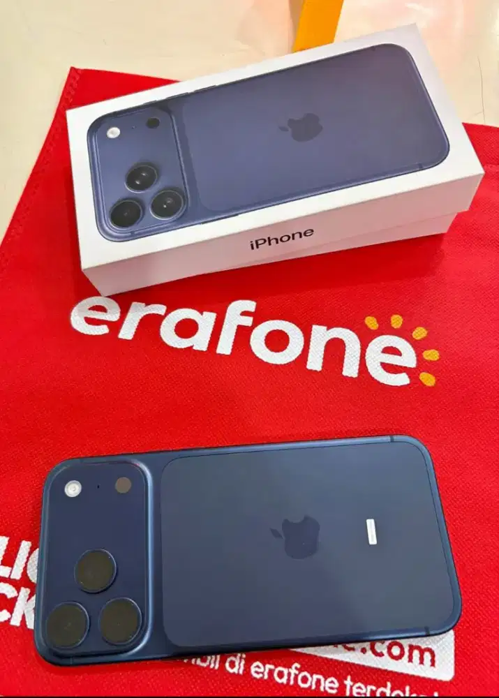 I-Phone 17 Promax 256GB warna deep blue
