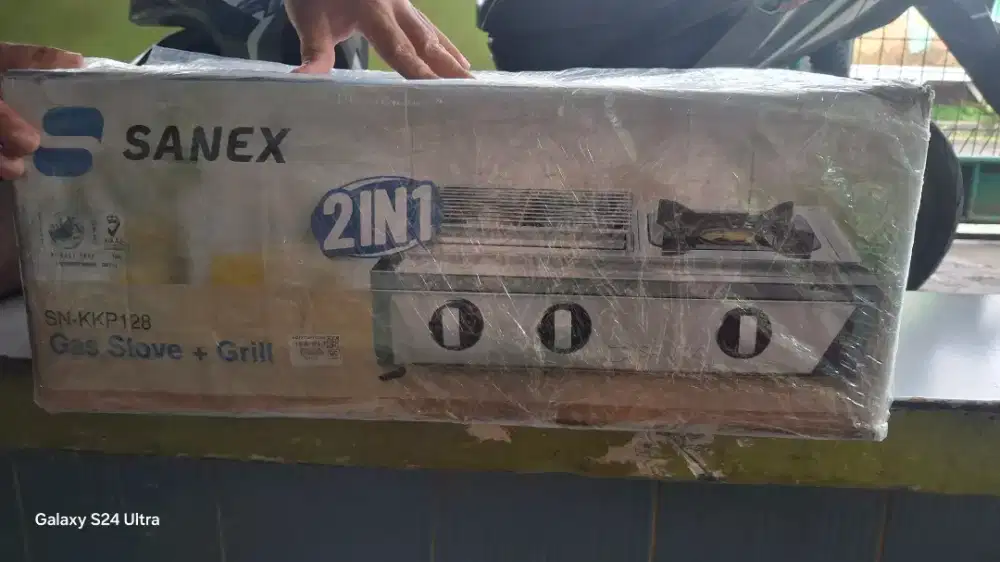 Kompor 2 in 1 kondisi bagus
