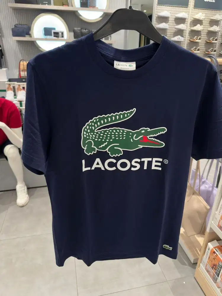 Kas lacoste big logo size m kondisi baru