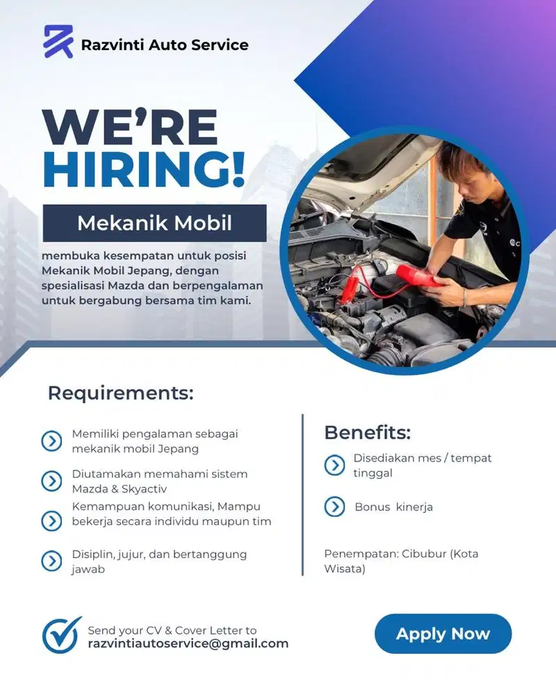 Mekanik mobil jepang