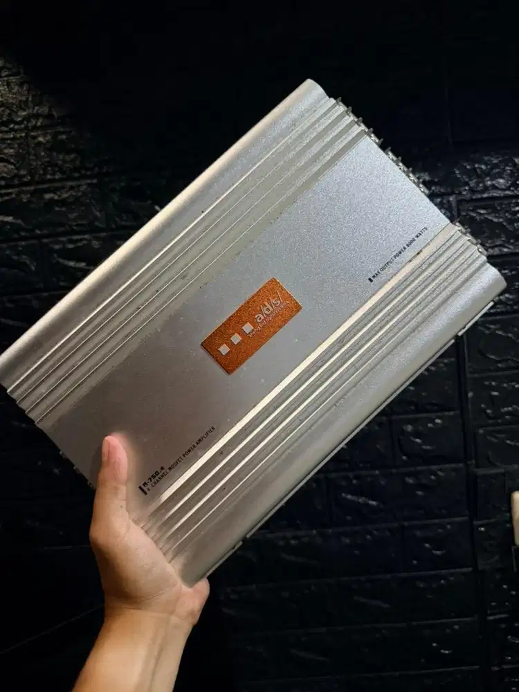 Dijual Power Amplifier ADS Original 8000 watt like new audio mobil