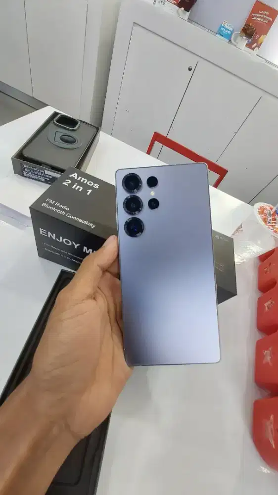 S25 ultra ram 12/256gb gratis speaker amos, anti gores hidrogel